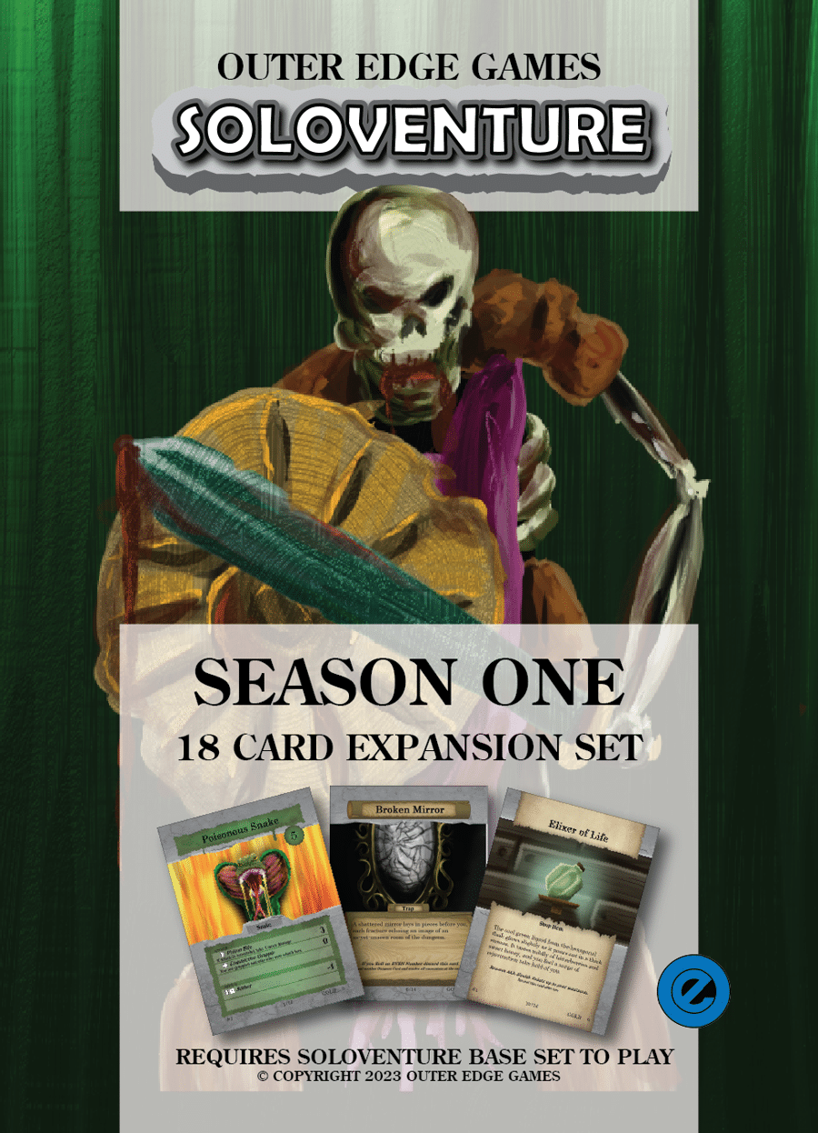 Soloventure Season One 18 Card Expansion Set image 0